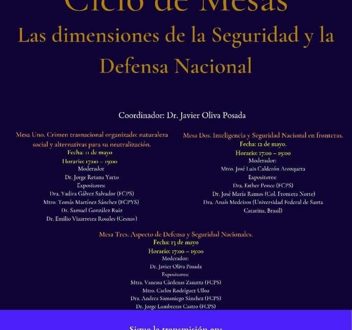 Ciclo de Mesas: Las dimensiones de la Seguridad y la Defensa Nacional